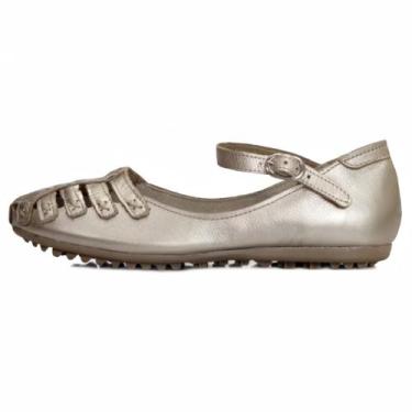 Imagem de Sandália Salomé com Fivela Cor Prata Velha Mod. 511 - Izabela Araújo, 
