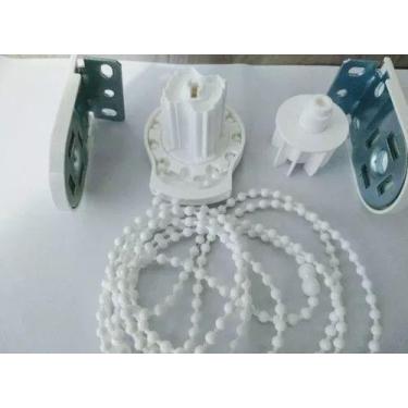 Imagem de Peças Para Persiana/cortina Rolô 1 Kit 32mm C/corrente 2,5m - Peças Ro