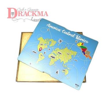 Imagem de Caixa para Mapa da América Central Ístmico - Drackma