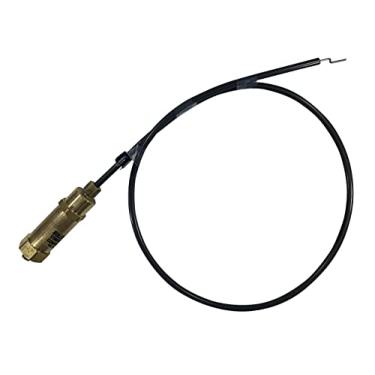 Imagem de Mecanismo de controle do acelerador para compressores de ar de motor a gás, estilo chicote de cabo (motores 13HP e acima, cabo de controle do acelerador de 61.0 cm)