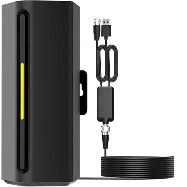 Imagem de Antena de TV digital 2023, antena de TV HD interna para Smart TV, suporta 8 K 4 K 1080p, amplificador de sinal mais potente, canais HDTV com cabo coaxial HDTV mais longo