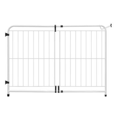 Imagem de Portão Pet Cães Cachorro Bebê Extensivo 70 Até 115 Cm - Utility, Branc