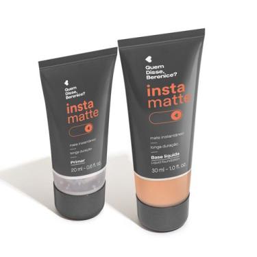 Imagem de Combo Instamatte: Primer Facial Líquido 20ml + Base Líquida 185F 30ml