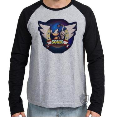 Imagem de Camiseta Manga Longa Sonic III - Empório Dutra, P  adulto