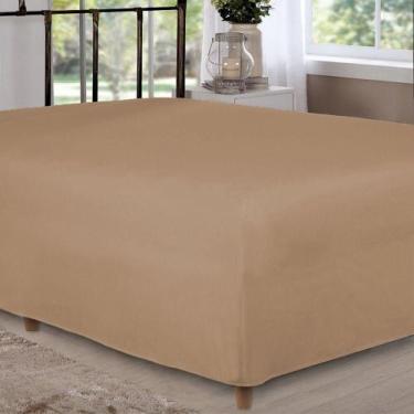 Imagem de Lençol Box Conjugado Unibox Solteiro King Especial Nude Arrumadinho En