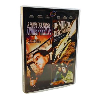 Imagem de Coleção Invasores O Fantástico Homem Transparente + Um Mundo