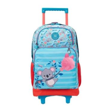 Imagem de Mochila De Rodinha Coala College Juvenil Escolar Xeryus