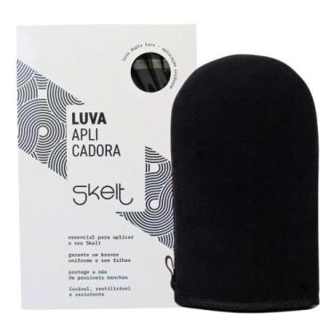 Imagem de Luva Aplicadora de Autobronzeador Skelt Preta