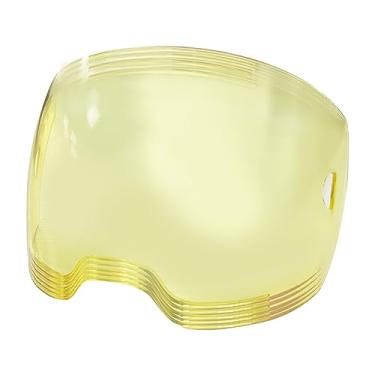Imagem de 700000803 Lente de cobertura frontal transparente compatível com capacetes de soldagem ESAB Sentinel A50, lente visível de 10 cm x 6 cm, alívio da fadiga ocular. Não é para uso com capacete de