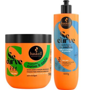 Imagem de Kit Finalização Se Curve Finalizador Curva e Cola + Modelador De Cacho