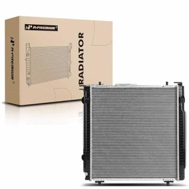 Imagem de A-Premium Conjunto de radiador de arrefecimento do motor com radiador de óleo de transmissão compatível com Mercedes-Benz W463 Series - G55 AMG 2003-2011, G500 2002-2008, G550 2009-2012