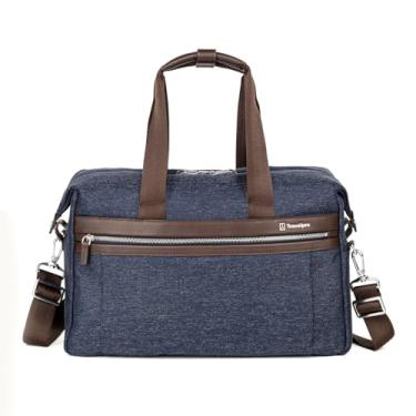 Imagem de Travelpro Platinum Elite Bolsa de viagem macia para viagem sob o assento, Azul-marinho verdadeiro, Medium, Platinum Elite Bolsa de viagem macia para viagem sob o assento