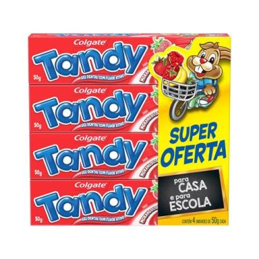 Imagem de Creme Dental Infantil Colgate Tandy 50g 4 Unidades