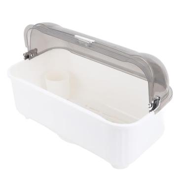 Imagem de Suporte para Secador de Garrafas, Rack de Secagem de Pratos Rack de Secagem de Garrafas de bebê Com Tampa, Balcão de Cozinha Organizador de Secagem de Pratos Multifuncional para