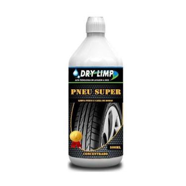 Imagem de Limpa e dá brilho em Pneus de Carro, moto, Caminhão - 500ml - Dry Limp