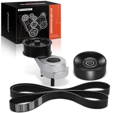 Imagem de A-Premium Kit de componentes de transmissão de correia serpentina do motor compatível com Dodge Durango 98-03, Ram 2500 97-02, Ram 3500, Dakota, Ramcharger 92-93, W150, D150, W350 e mais
