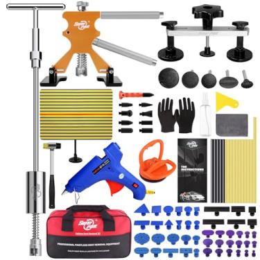 Imagem de Super PDR Kit de extrator de amassado de carro com 94 peças, ferramentas de remoção de amassados sem pintura, kit PDR para reparo de carroceria, extrator de sucção, kit de reparo de amassados para