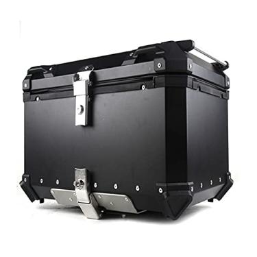 Imagem de Mala de viagem para motocicleta, 36L, caixa superior universal para motocicleta, estojo de bagagem, ferramenta de armazenamento de capacete, porta-chaves, caixa de ferramentas de alumínio,