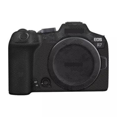 Imagem de JERXTTON Película para câmera Canon EOS R7 antirriscos envoltório de vinil filme de desenho animado protetor corporal casaco acessórios de fotografia adesivo (preto mamãe)