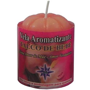 Imagem de Vela Aromatizante Talco De Bebê