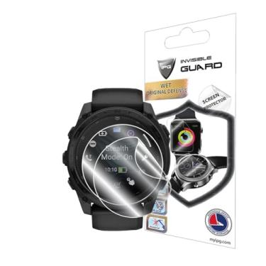Imagem de IPG Para Garmin Tactix 8 – 51 mm AMOLED - SOLAR - AB ELITE Hydrogel Protetor de tela (2 unidades) Película transparente HD invisível antiarranhões - suave/autorreparação/bolha para Tactix8-51 mm