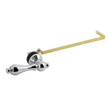 Imagem de Kingston Brass KTALD31 Bel-Air Alavanca de tanque de vaso sanitário universal para montagem frontal ou lateral, cromado polido