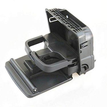 Imagem de WXZOS Suporte dobrável para copo de console central traseiro para carro 1K0862532C para VW EOS Golf MK5 Jetta