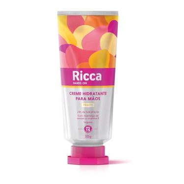 Imagem de RICCA CREME DESODORANTE HIDRATANTE MÃOS FPS15 FRUITY