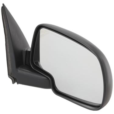 Imagem de JC Whitney Espelho compatível com Chevrolet Tahoe 2000-2006, Silverado 1500 Classic 2007, Silverado 1500 HD Classic 2007, serve para GMC Yukon 2000-2006 textura do lado do passageiro, inclui 2007