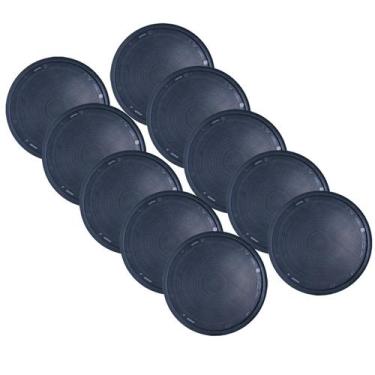 Imagem de Kit 10 arandelas redondas pretas - ORION