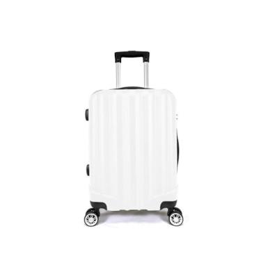 Imagem de Mala de Bordo ABS 4 Rodas Adventure Fortt Branca - MAB01-BR (WHITE)