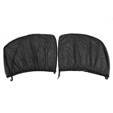 Imagem de Tomada da Janela do Carro, Proteção UV, Anti - Lateral da Janela Lateral Telas de Malha, Sombreamento e Bloqueio de Poeira, Ventilado e Respirável Com Instalação Simples para a
