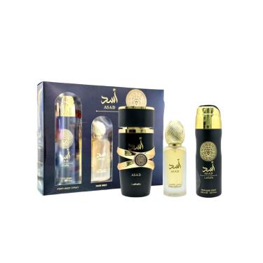 Imagem de Conjunto de perfumes Lattafa Asad para homens: 100mL Eau de Parfum + 50mL