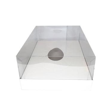 Imagem de Caixa para Ovo de Colher G  Branca  10 unidades  CAC Embalagens  Rizzo