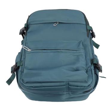 Imagem de Mochila de Compressão a Vácuo de Grande Capacidade Com Bomba de Ar para Negócios de Viagens, Dedicação de 15,6 ”do Compartimento de Laptop Ajustável Fivelas de Compressão (Pavão