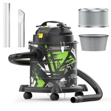 Imagem de InoKraft Aspirador De Cinzas Para Fogões A Pellets, Churrasqueiras A Pellets, 1200 W, 5 Galões, Sem Entupimentos, Com Filtros Hepa E De Fibra De Vidro, Mangueira De 6,56 Pés, Aspirador De Cinzas Pa