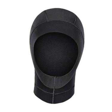 Imagem de Colaxi Capuz de mergulho Capuz de nadar de 3 mm de neoprene capuzes de traje de merda de traje de surf para homens, M