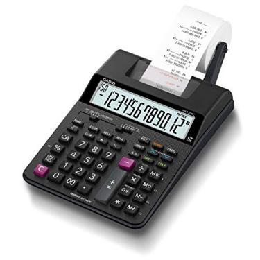 Imagem de Casio Calculadora de impressão HR-170RC – Tela de 12 dígitos | Impressão em 2 cores, reimpressão e correção | Ideal para contabilidade, contabilidade e trabalho fiscal