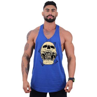 Imagem de Regata Super Cavada Masculina MXD Conceito Caveira Hardcore-Masculino