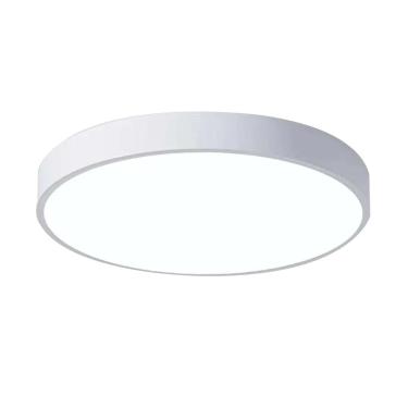 Imagem de Luminaria Plafon Sobrepor Moderno Led 3 Tons Sala Quarto Residencial Teto Decoraçao Iluminaçao Escritorio Empresa