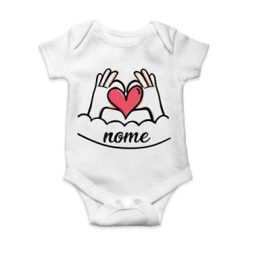 Imagem de Body Bebê Infantil Personalizado Com Nome Personalização Que Encanta P