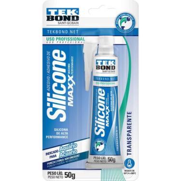 Imagem de Adesivo De Silicone Acetico Maxx 50G. - Tek Bond