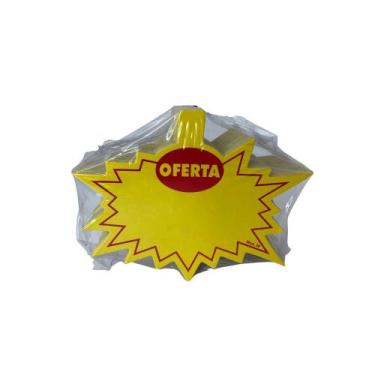 Imagem de Cartaz de Oferta Splash com Aba Super Mini 8x10,5cm Papel Duplex 100 u
