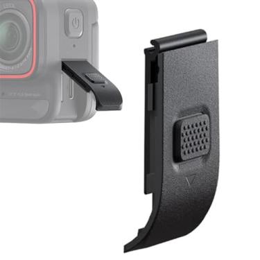Imagem de Generic Tampa Lateral De Bateria Reposição Genérica, Porta Usb-C Compatível Com Câmera Ação Insta360 Ace Pro, Slot Para Cartão Carregamento Usb, Poeira (Não Ace), Preta