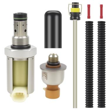 Imagem de Válvula regulador de pressão do injetor 6.0 Powerstroke IPR & ICP compatível com Ford Super Duty F250 F350 F450 F550 E350 E450 Excursion 6.0L Diesel Turbocharged 2003-2010 Substitui CM5126 AP63417