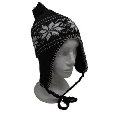 Imagem de Toucas De Frio Lã Gorro Chaves Inverno Peruana Tamanho Único - MD IMPO
