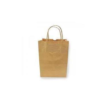Imagem de Sacola kraft natural 30x42x12 c/10cm - GRUPO TEC