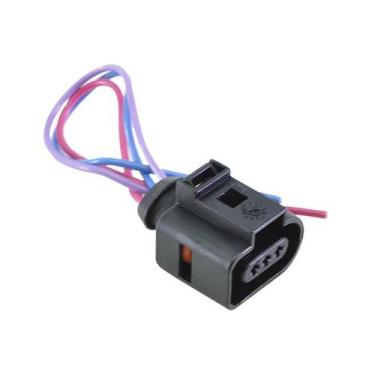 Imagem de Conector Sensor Fase/sensor Pressao Ar Condicionado Gol G3/g4 3 Vias -