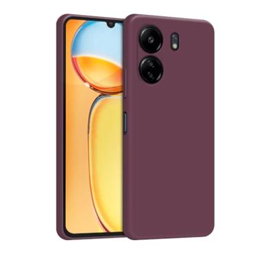 Imagem de Capa Capinha Case Para Xiaomi Redmi A5 4G Silicone Forro Aveludado Proteção Premium (VINHO)