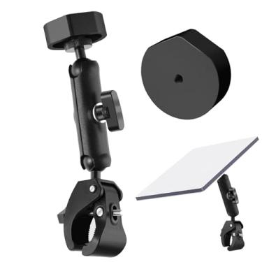 Imagem de Mini suporte Starlink, braçadeira ajustável para Starlink Mini, compatível com adaptador de tubo original - preto